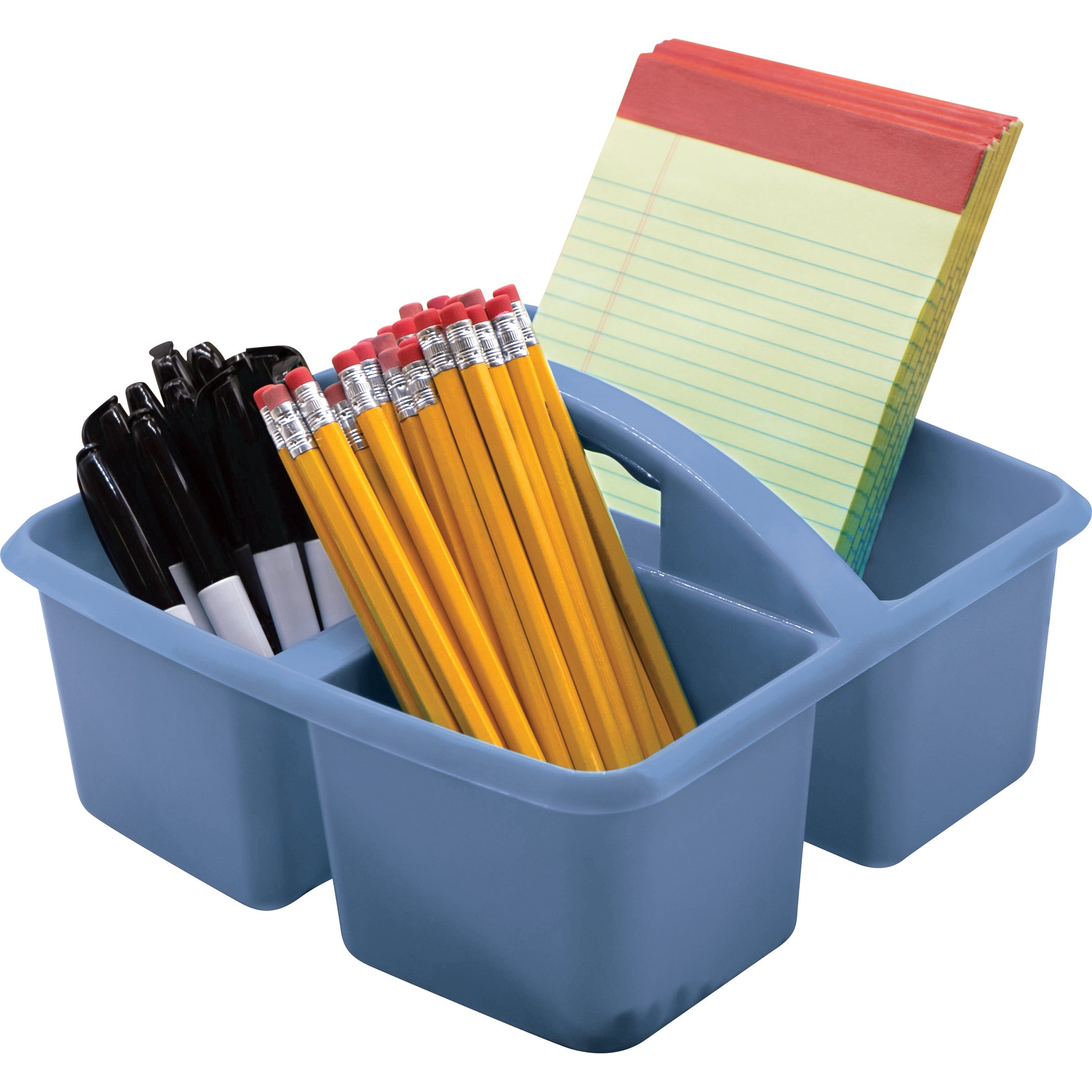 Slate Blue Plastic Storage Caddy