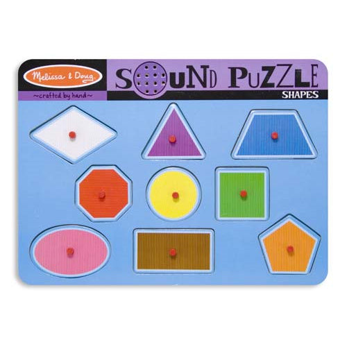 Melissa & Doug Shapes Sound Puzzle