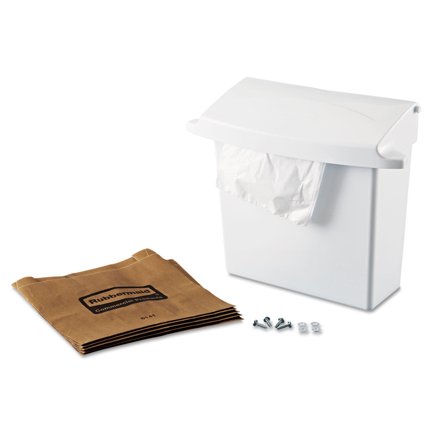 12.5" Height x 10.8" Width x 5.3" Depth - White - 1 Each