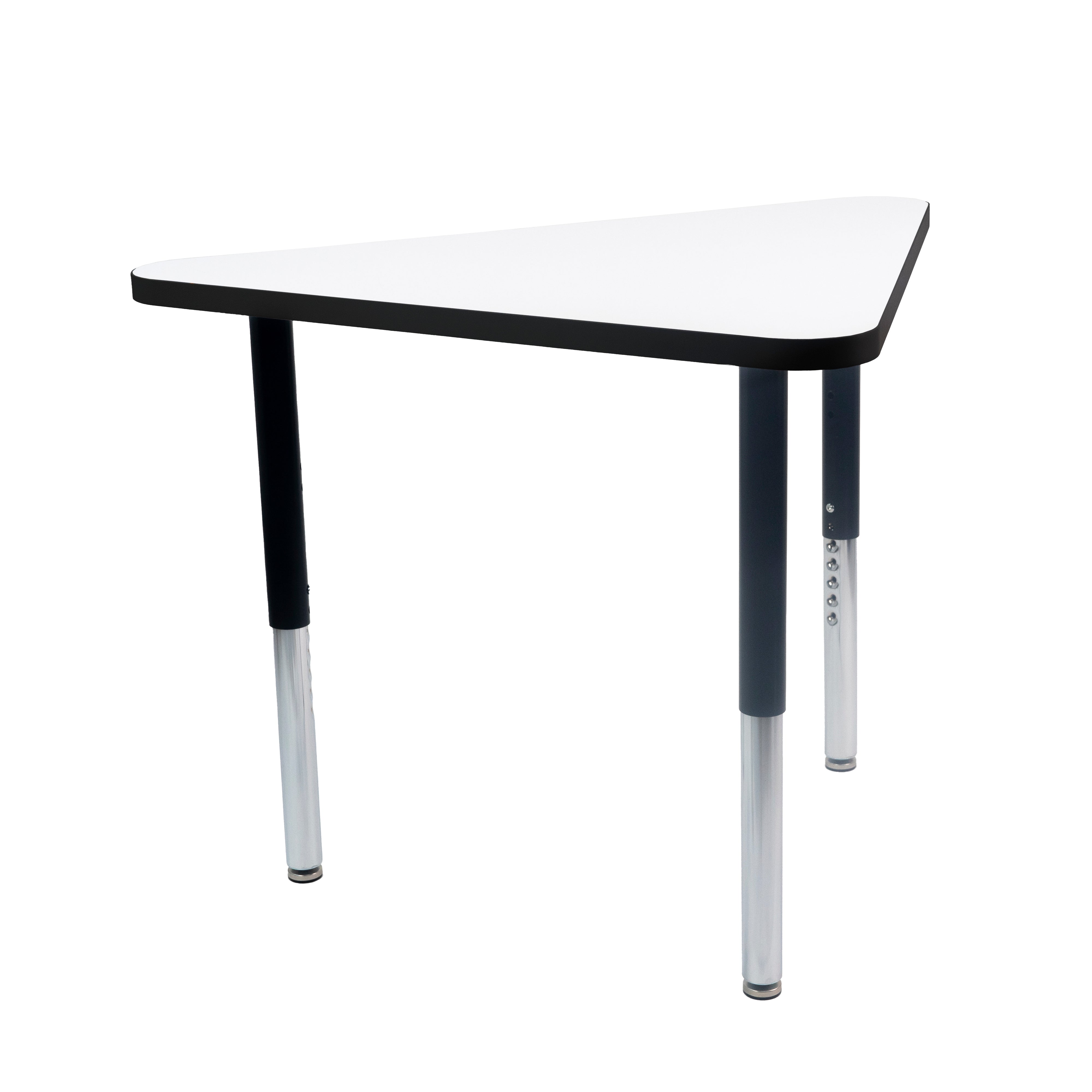 TF Triangle 30x41 Super Leg HPL 4pk / Dry Erase-Black