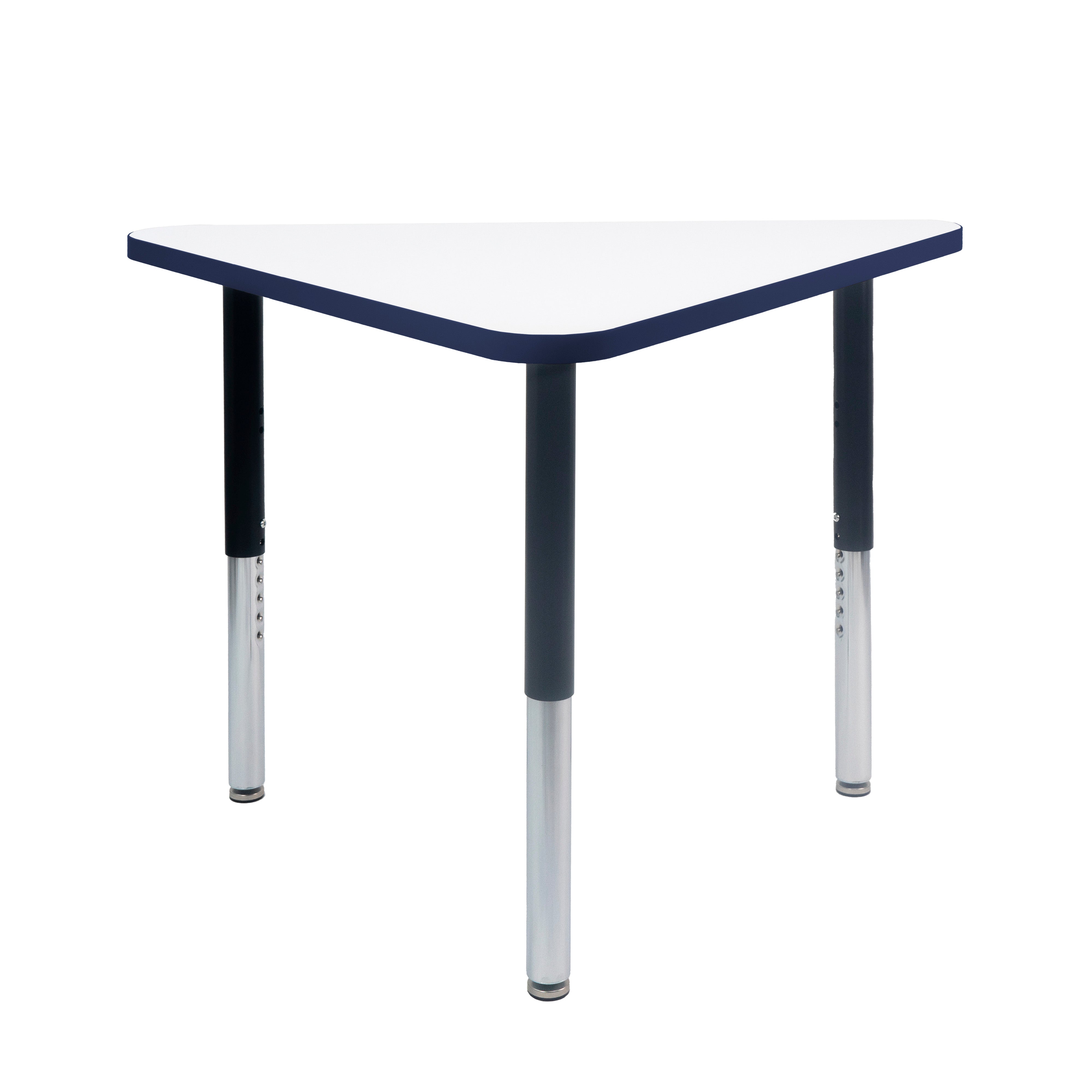 TF Triangle 30x41 Super Leg HPL 4pk / Dry Erase-Navy