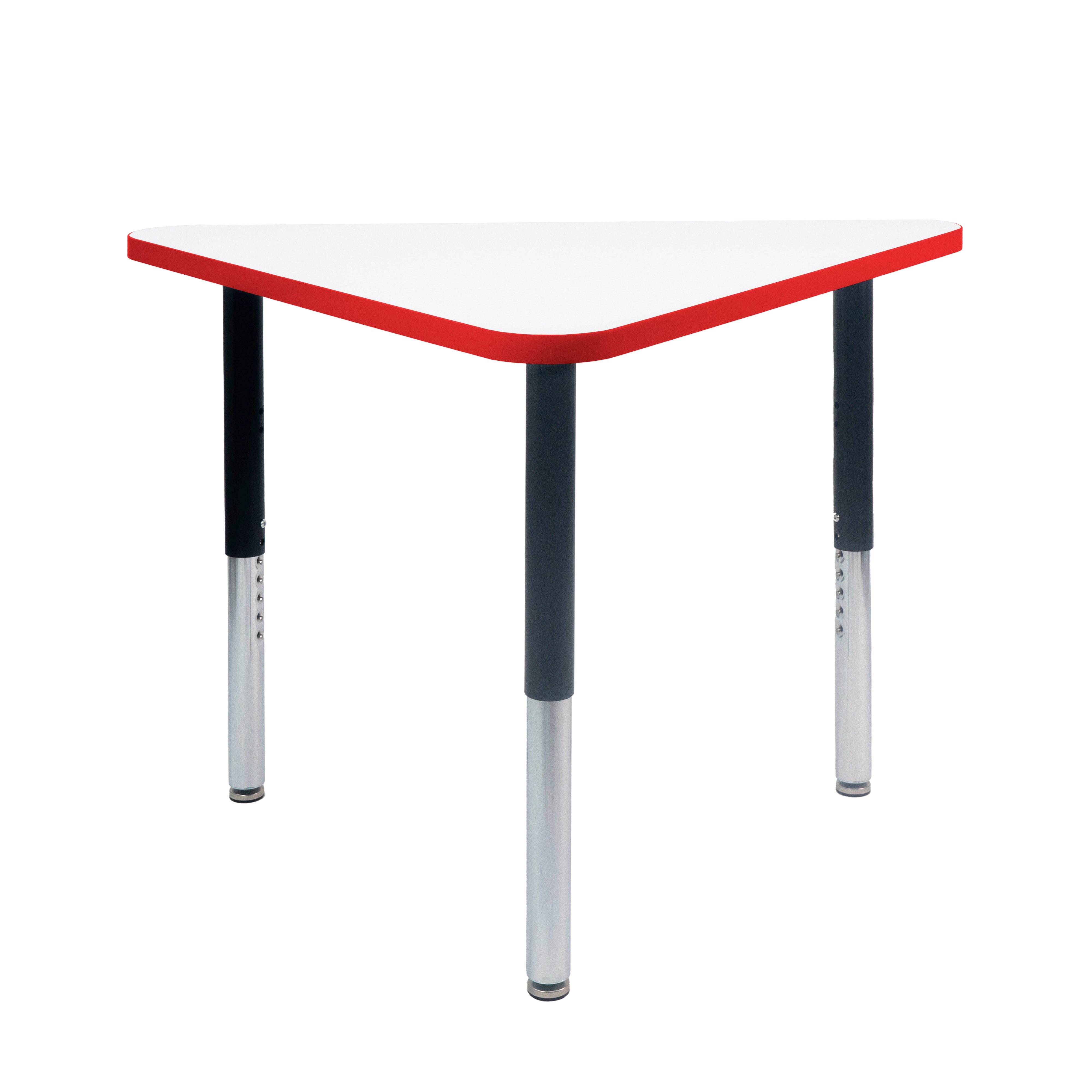 TF Triangle 30x41 Super Leg HPL 4pk / Dry Erase-Red