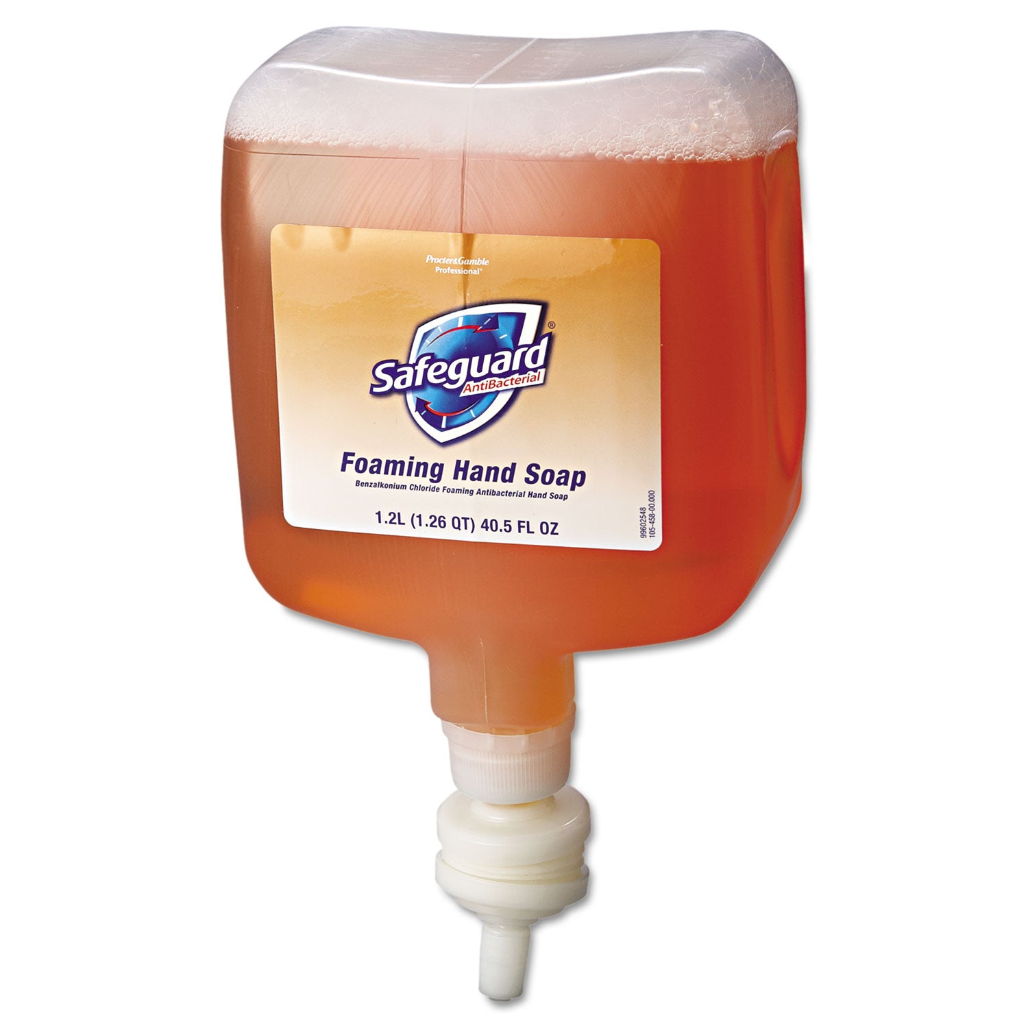 Antibacterial Foam Hand Soap Refill, Pleasant Scent, 1,200 mL, 4/Carton