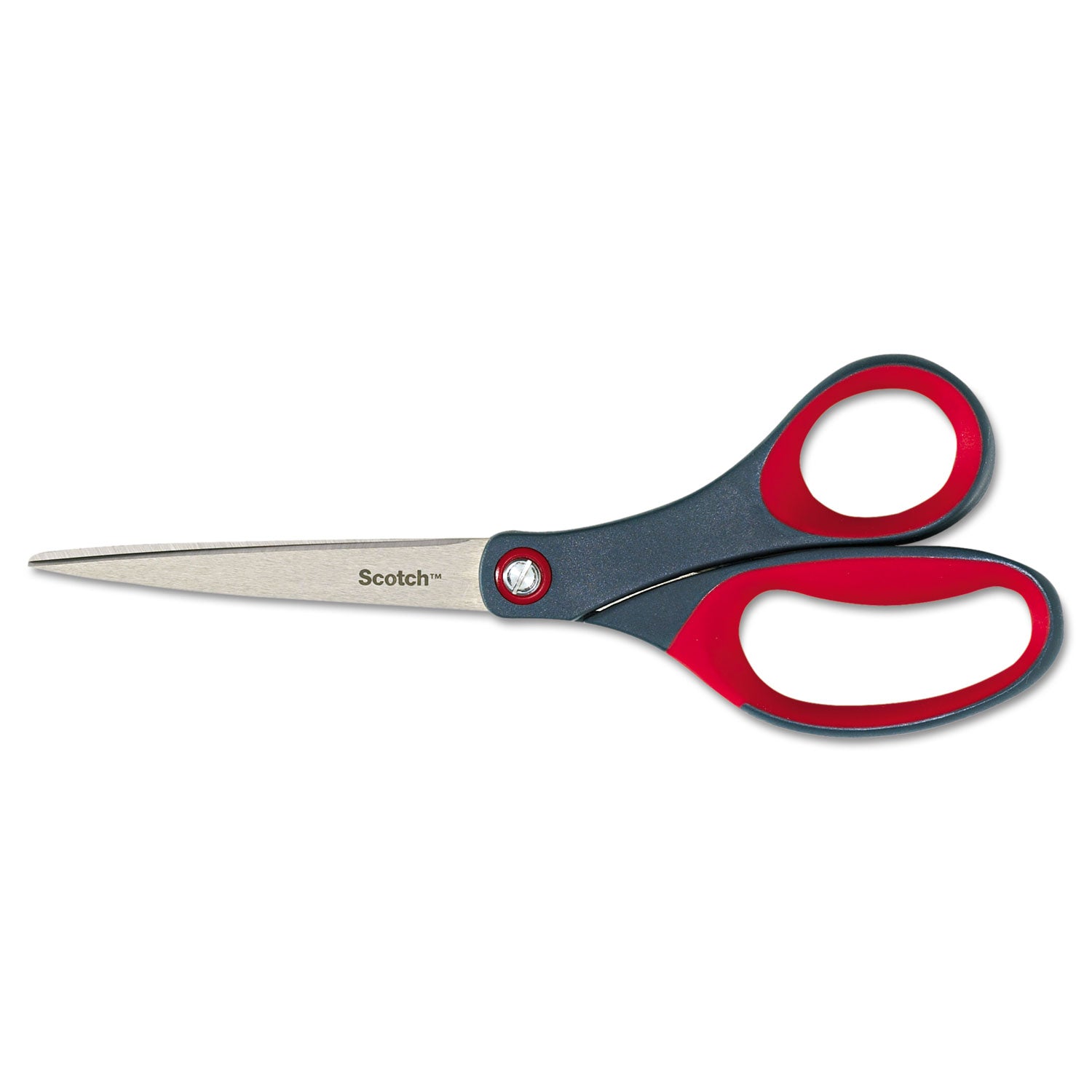 8" Overall Length - Left/Right - Stainless Steel - Red, Gray - 1 Each