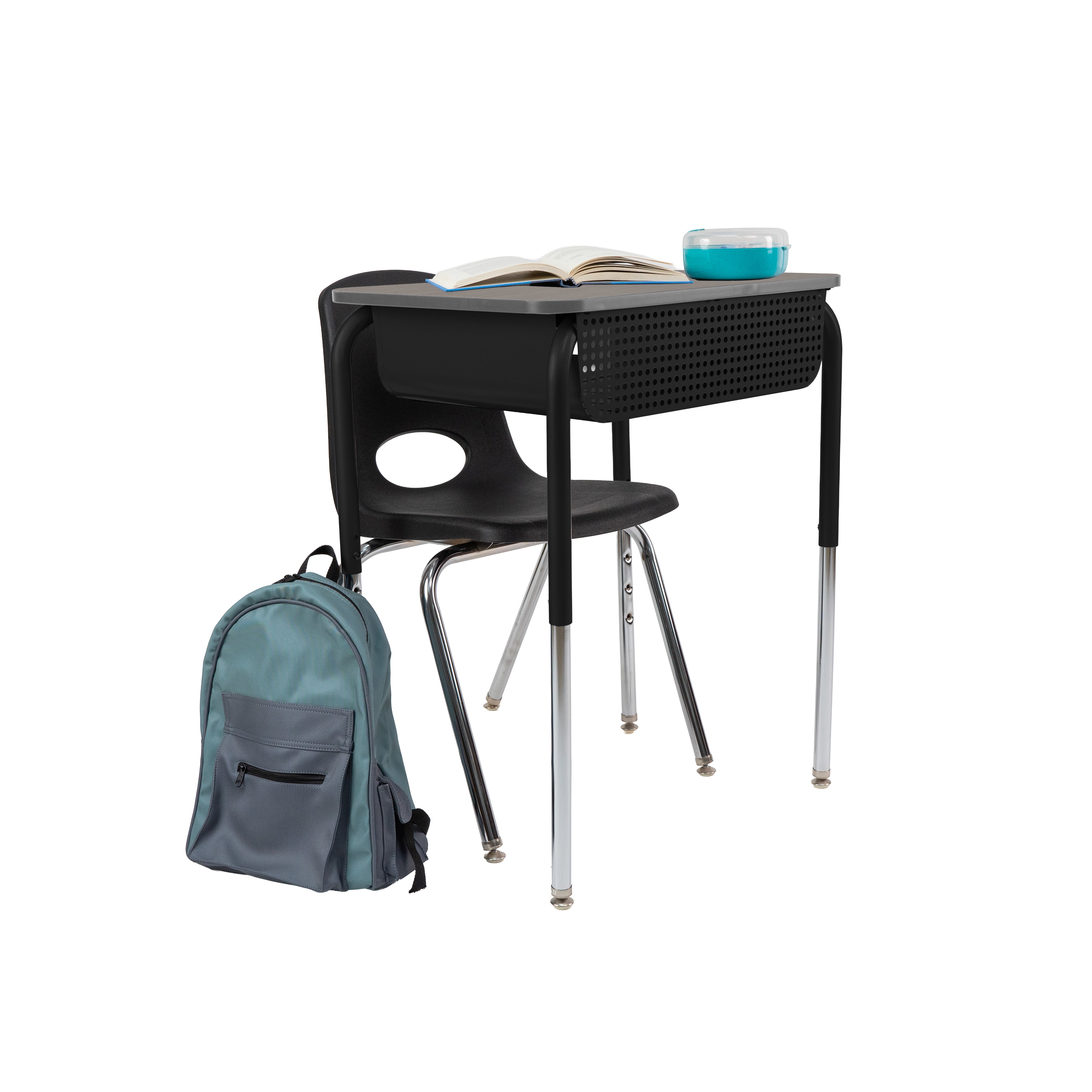 OFD 18x24 Belly Curve MTL Book Box 2pk / Cosmic Strandz-Graphite-Black - Black