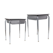 OFD 18x24 Belly Curve MTL Book Box 2pk / Gray-Black-Silver - Silver
