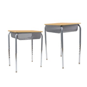 OFD 18x24 Belly Curve MTL Book Box 2pk / Maple-Maple-Silver - Silver