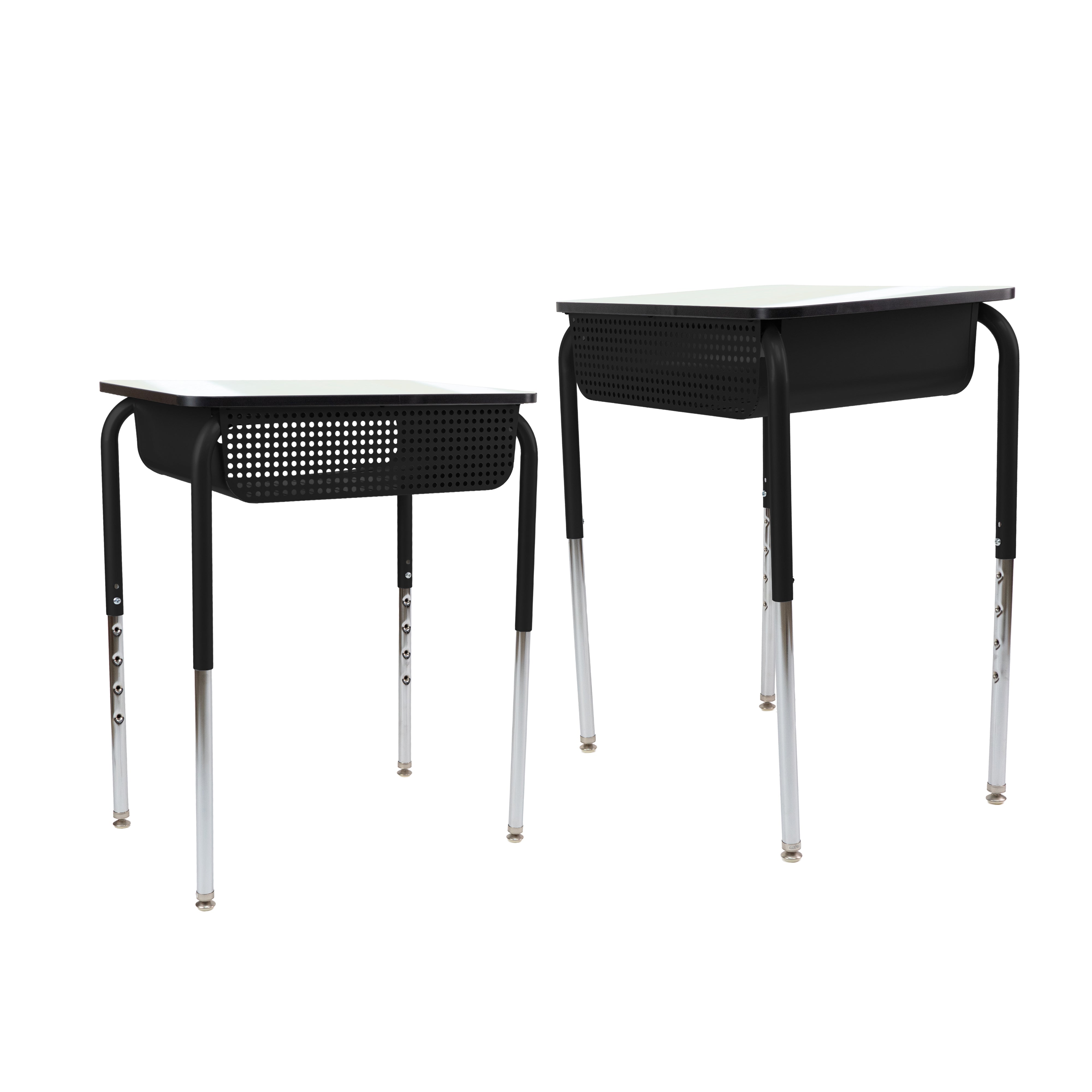 OFD 18x24 Belly Curve MTL Book Box 2pk / Dry Erase-Black-Black - Black