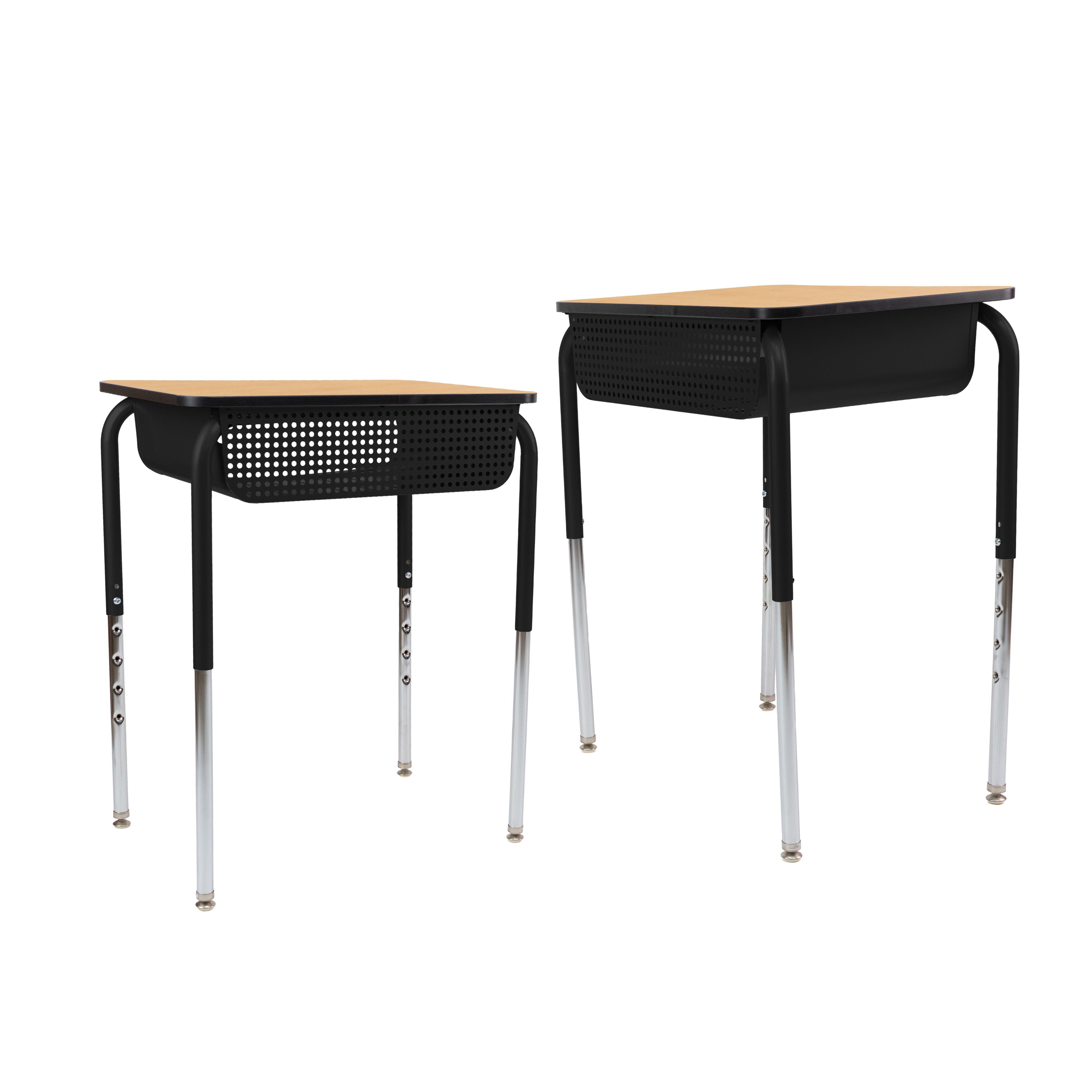 OFD 18x24 Belly Curve MTL Book Box 2pk / Maple-Black-Black - Black