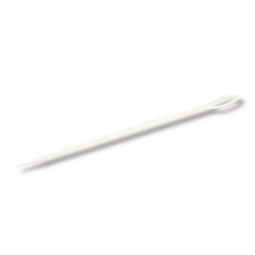 School Smart Plastic Large Eye Needle, 6 in, Pack of 12