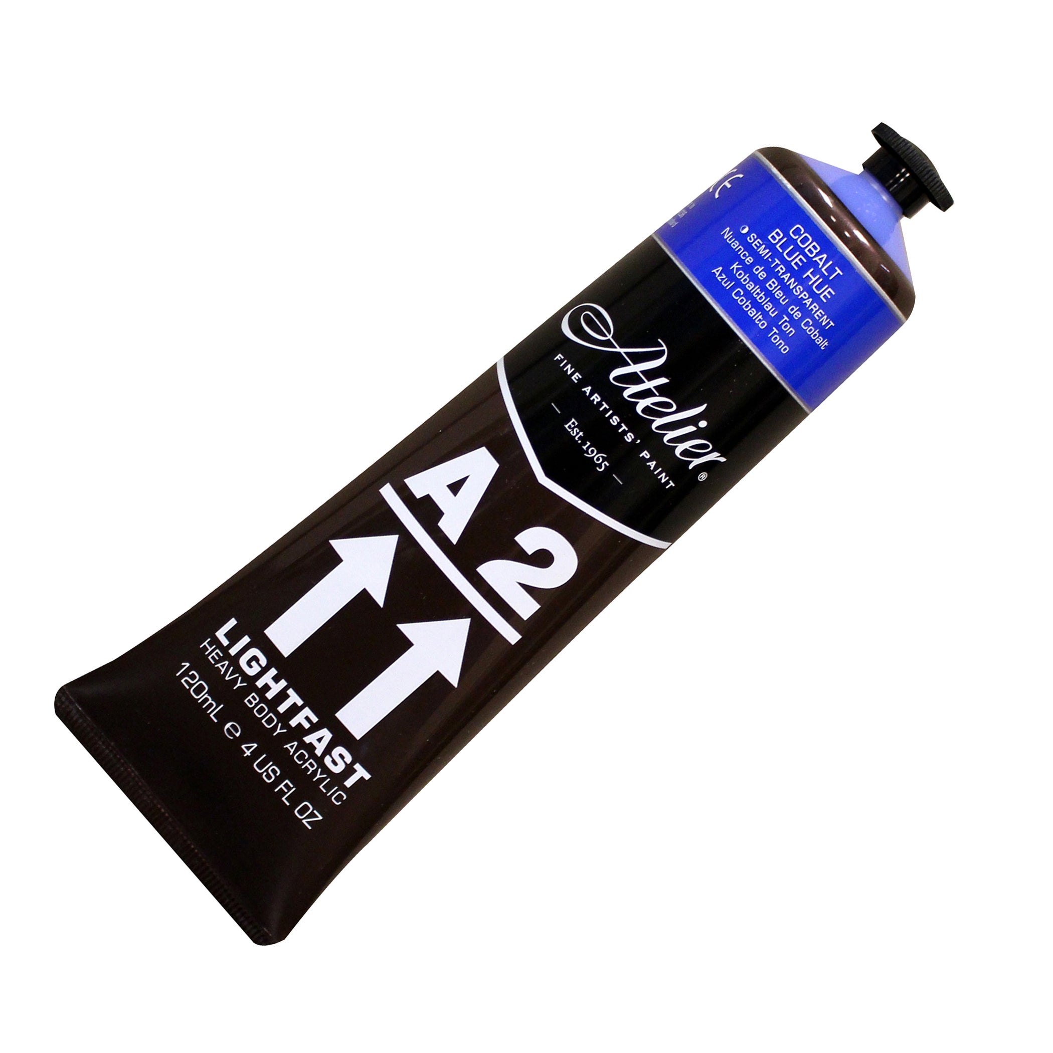 A2 Heavy Body Lightfast Artist Acrylic, 4 oz., Cobalt Blue Hue