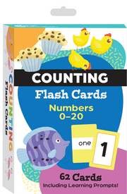 Counting Flash Cards: Numbers 0—20