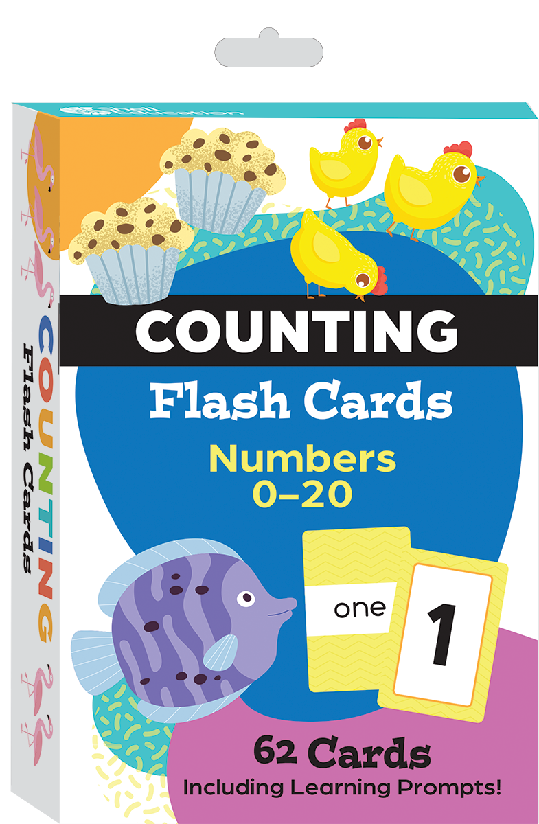 Counting Flash Cards: Numbers 0—20