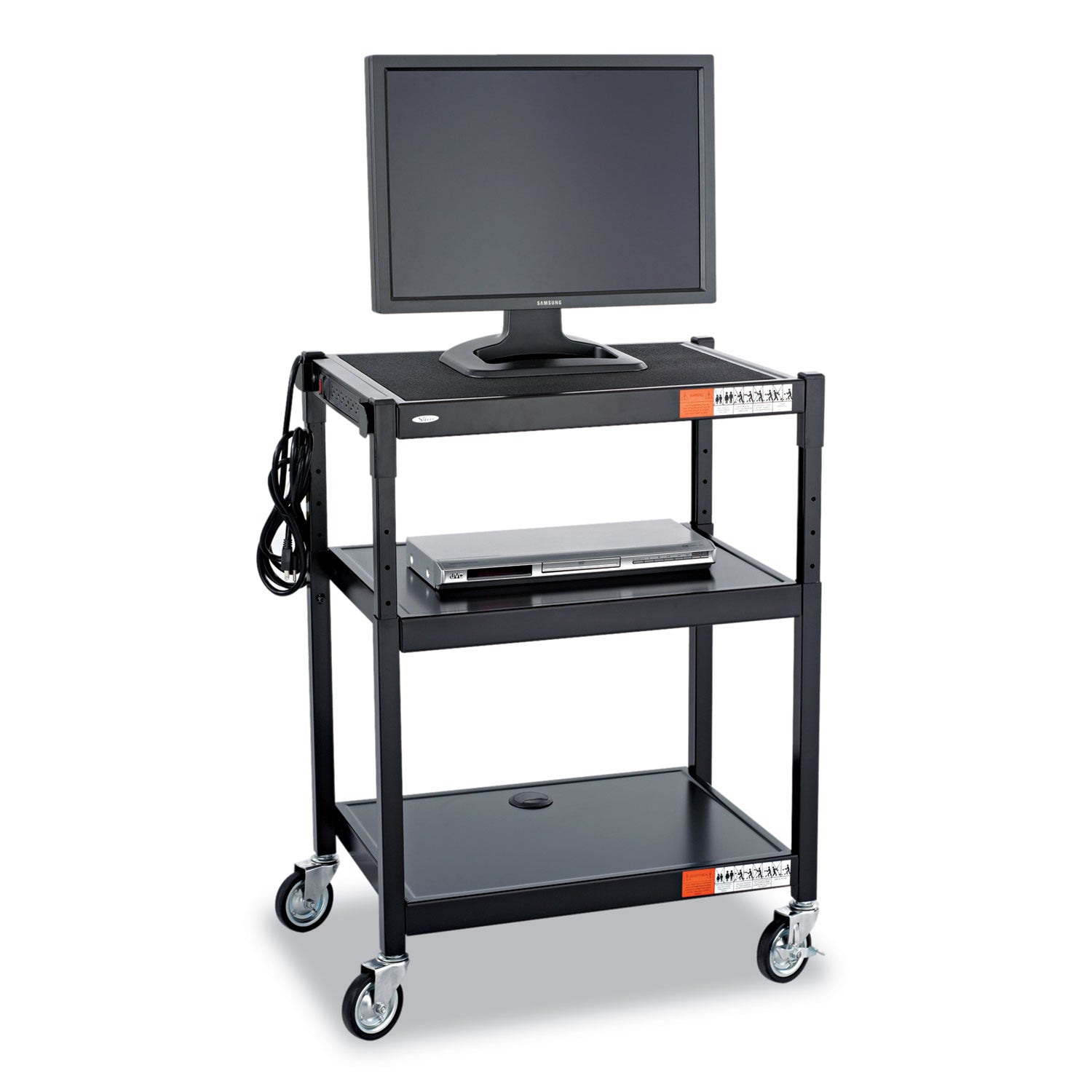 Cart Adjustable Steel Blk