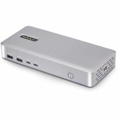 StarTech.com USB4 Docking Station, USB-C 40Gbps, Dual Video HDMI, up to 2x 4K 60Hz 4:4:4 (RGB) or 2x 4K 120Hz 4:2:2, Multi-Monitor Dock, 6x USB, 2.5Gb