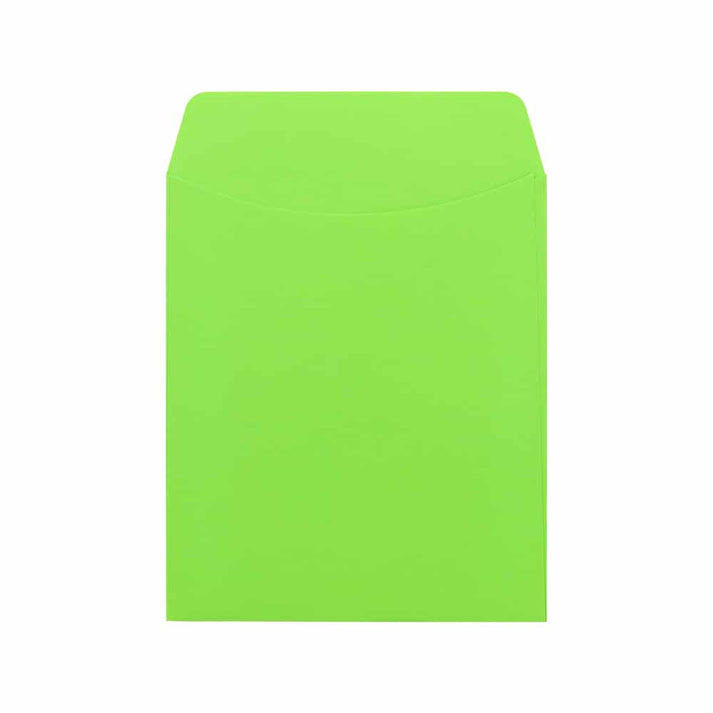 Bright Library Pockets Electric Lime 3.5"x5", 250