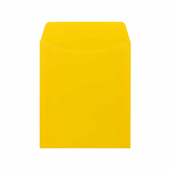 Bright Library Pockets Daisy Yellow 3.5"x5", 30