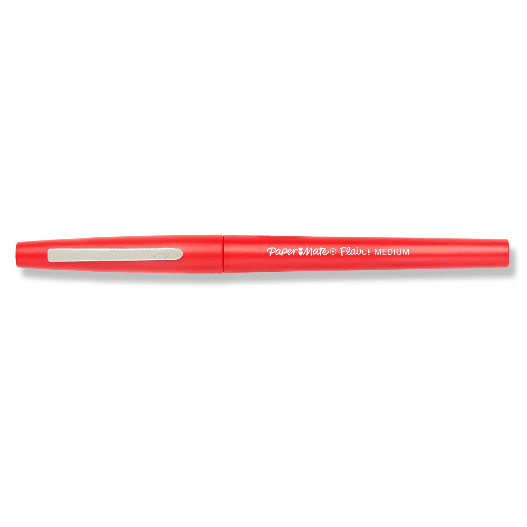 Flair Pens, Medium, Red, Box of 12