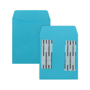 Bright Pressure Sensitive Pockets Light Blue 3.5"x5", 30