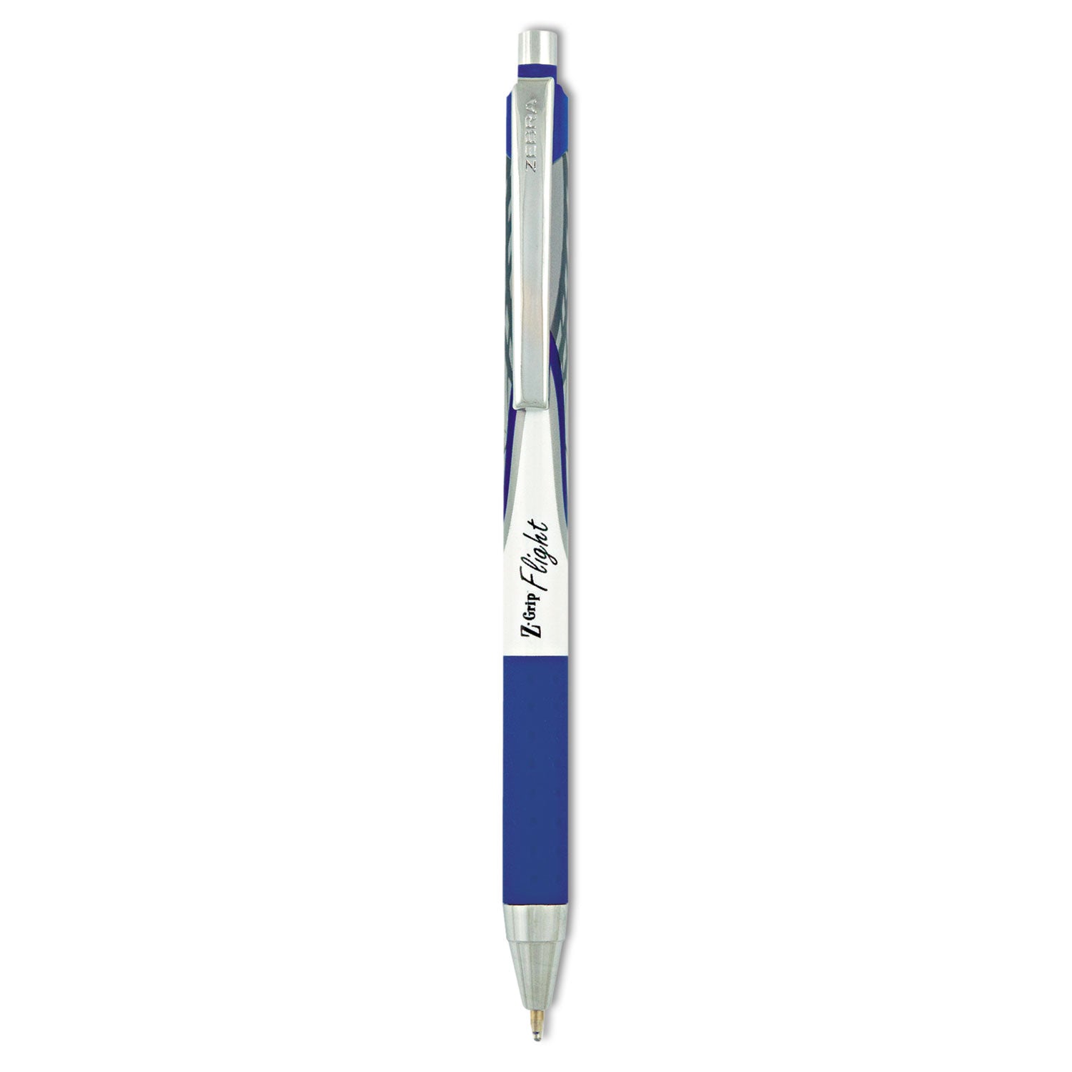 Z-Grip® Flight Retractable Ballpoint Pens, Blue, Dozen