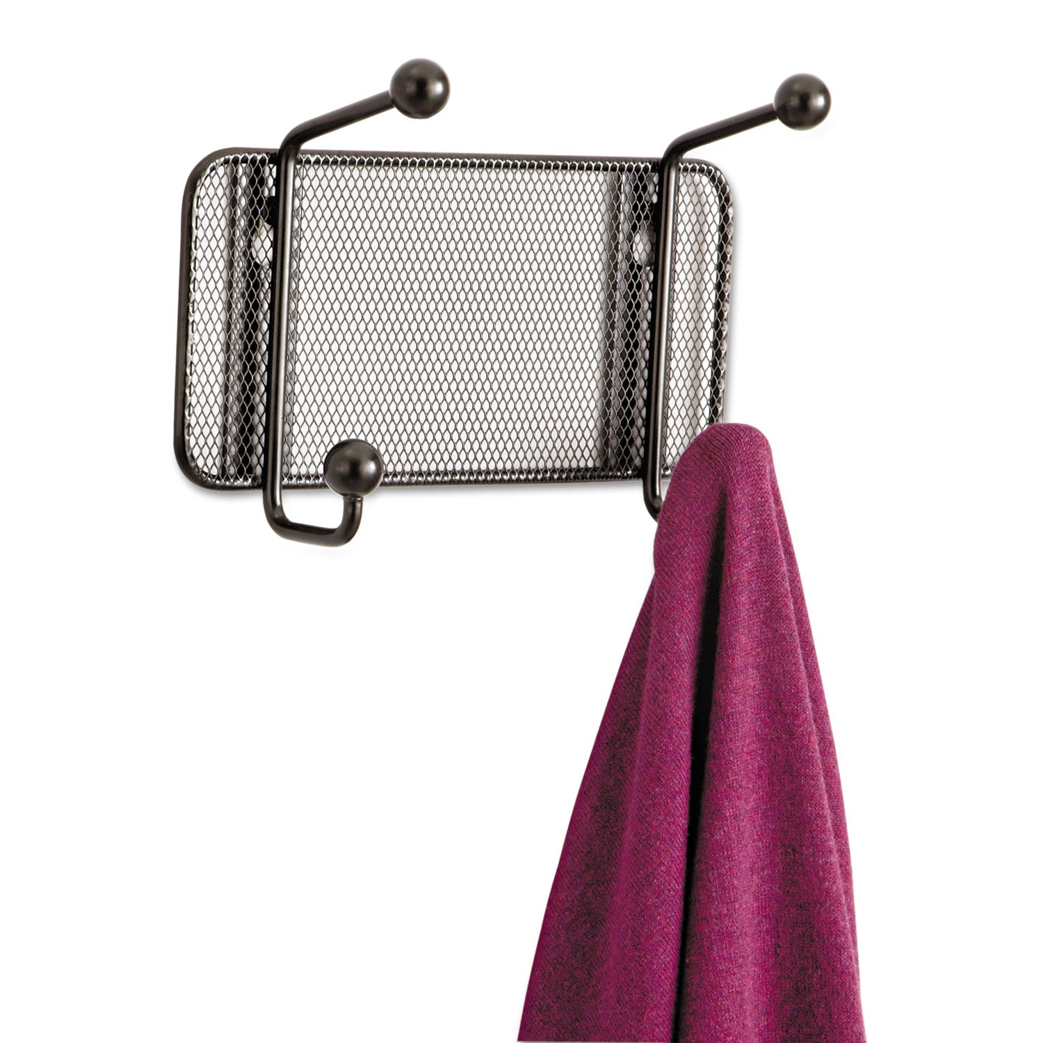 Onyx Wall Rack 2 Hook