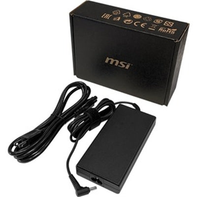 MSI 957-15811P-101 - AC Adaptor + Power Cord - 180W, Retail/Slim, 2.9/4.5 DC Jack, compatible w/GF75 ( 3060)