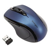 Optical - Wireless - Radio Frequency - 2.40 GHz - Sapphire Blue - USB - 1750 dpi - Scroll Wheel - 3 Button(s) - Right-handed - 1