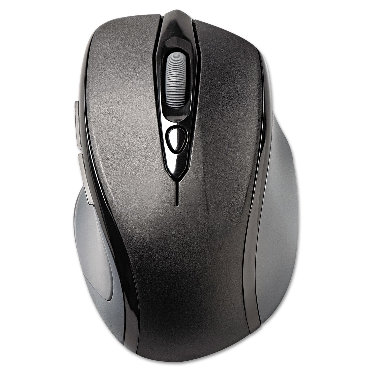Kensington Pro Fit Mid-size Wireless Mouse - Mid Size Mouse - Optical - Wireless - Radio Frequency - 2.40 GHz - Black - USB - 1750 dpi - Scroll Wheel - Right-handed - 1 Each