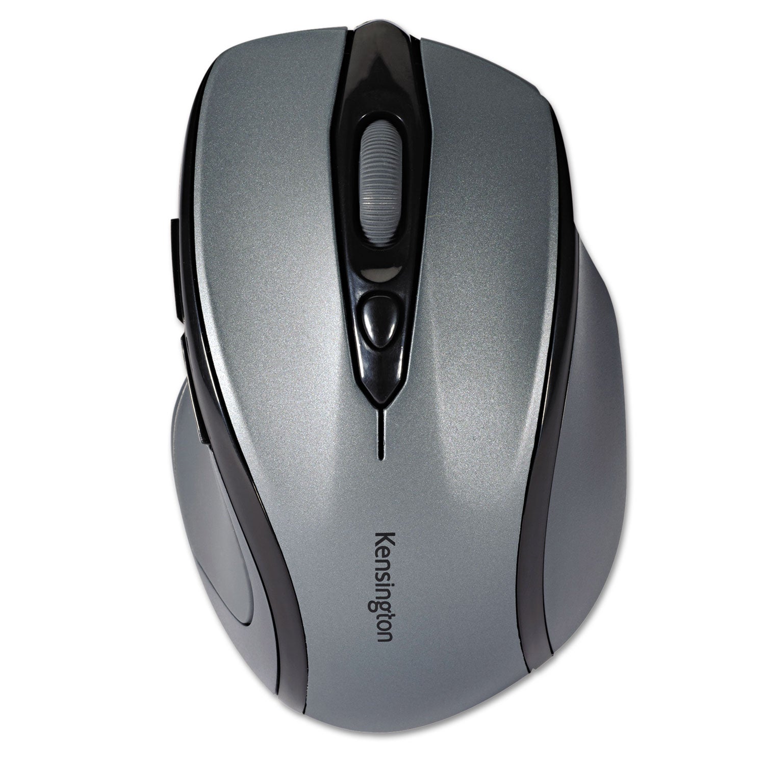 Kensington Pro Fit Mid-size Wireless Mouse - Optical - Wireless - Radio Frequency - 2.40 GHz - Graphite Gray - USB - 1750 dpi - Scroll Wheel - Right-handed - 1 Each