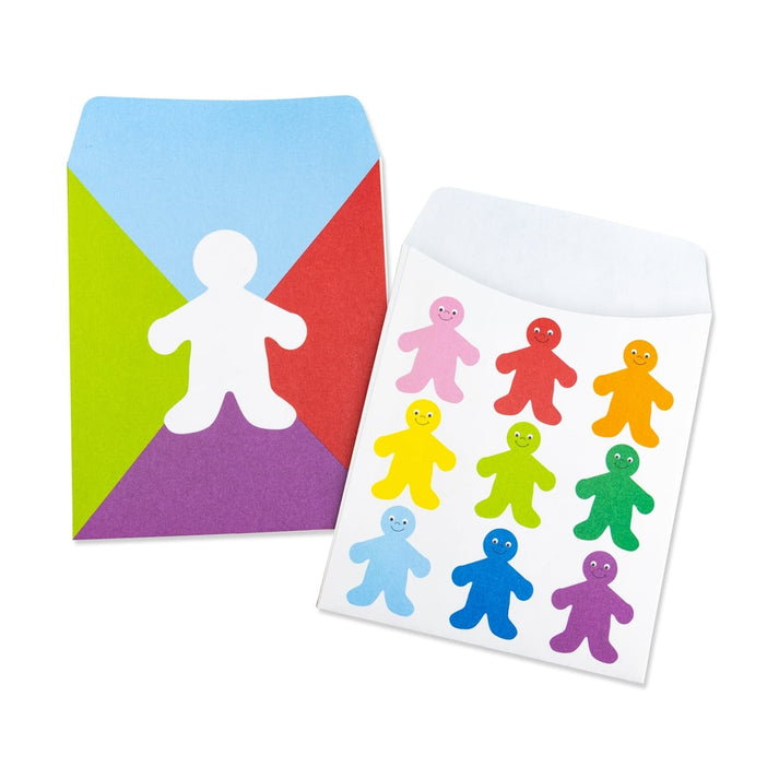 Bright Picture Pockets, 24 ct, Multicultural Hands