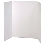 Pacon Presentation Boards, 36" x 48", White Surface, 1 Carton