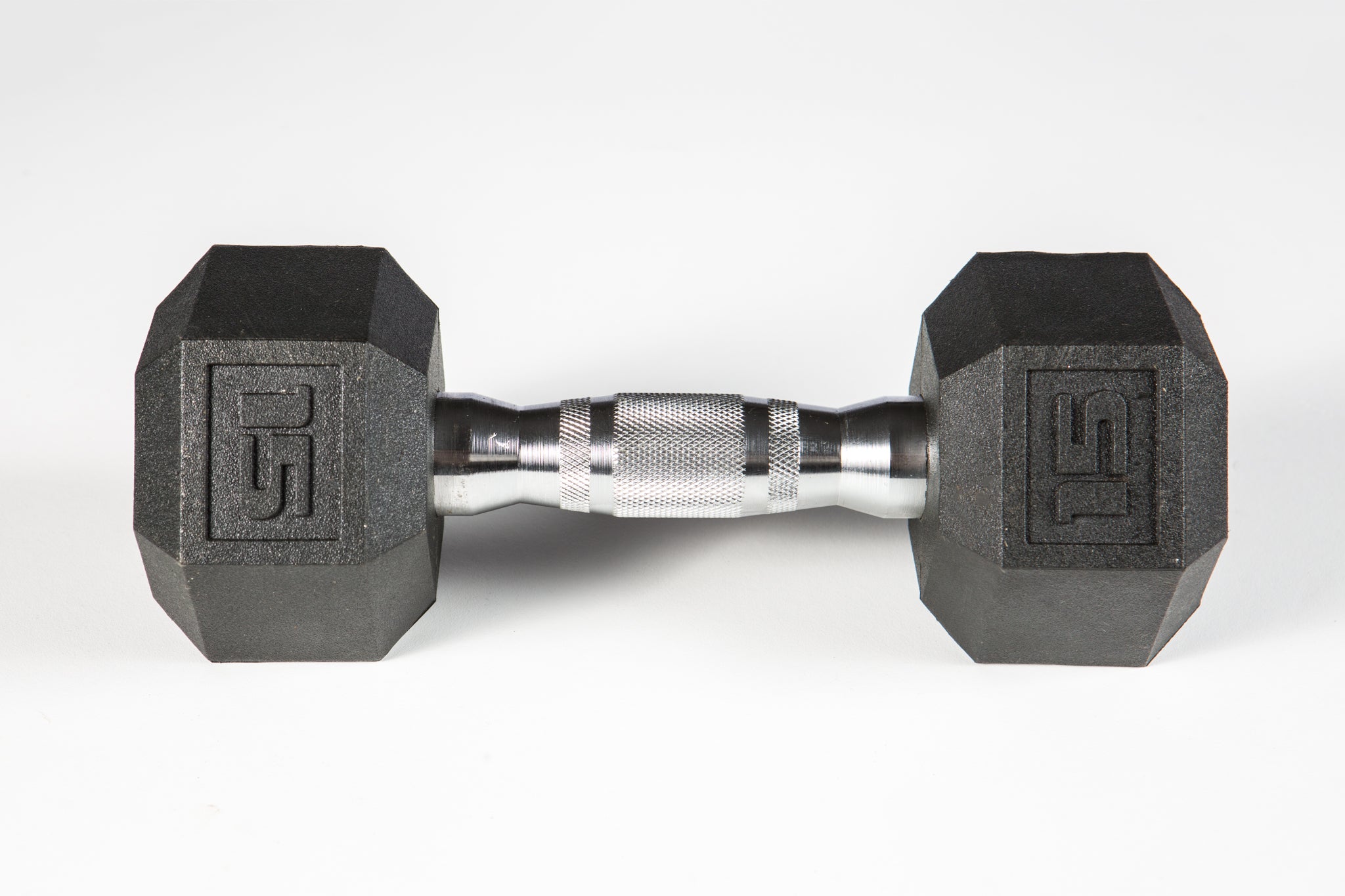 15 LB YORK Premium PVC Hex Dumbbells