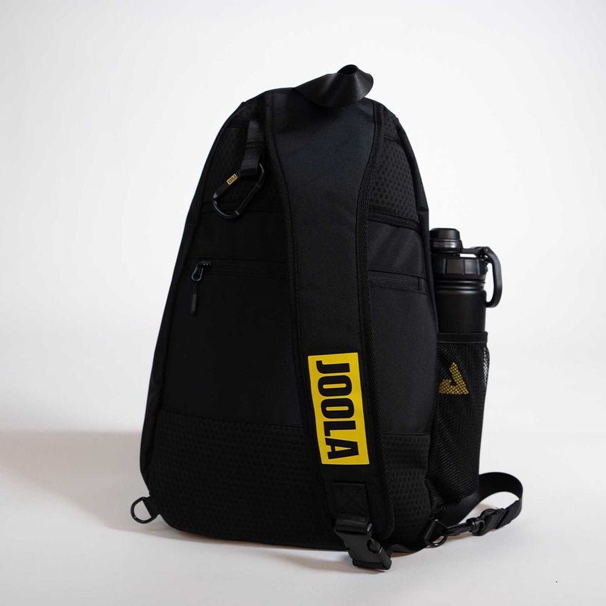 JOOLA Everyday Sling Bag (Black/JOOLA Yellow) - OSFM
