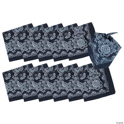 Navy Bandanas - 12 Pieces