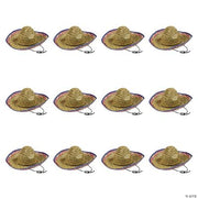 Child'S Sombrero Hat - 12 Pieces
