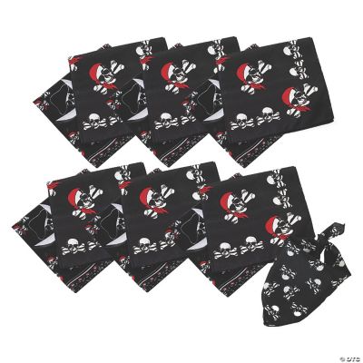 Pirate Bandana - 12 Pieces