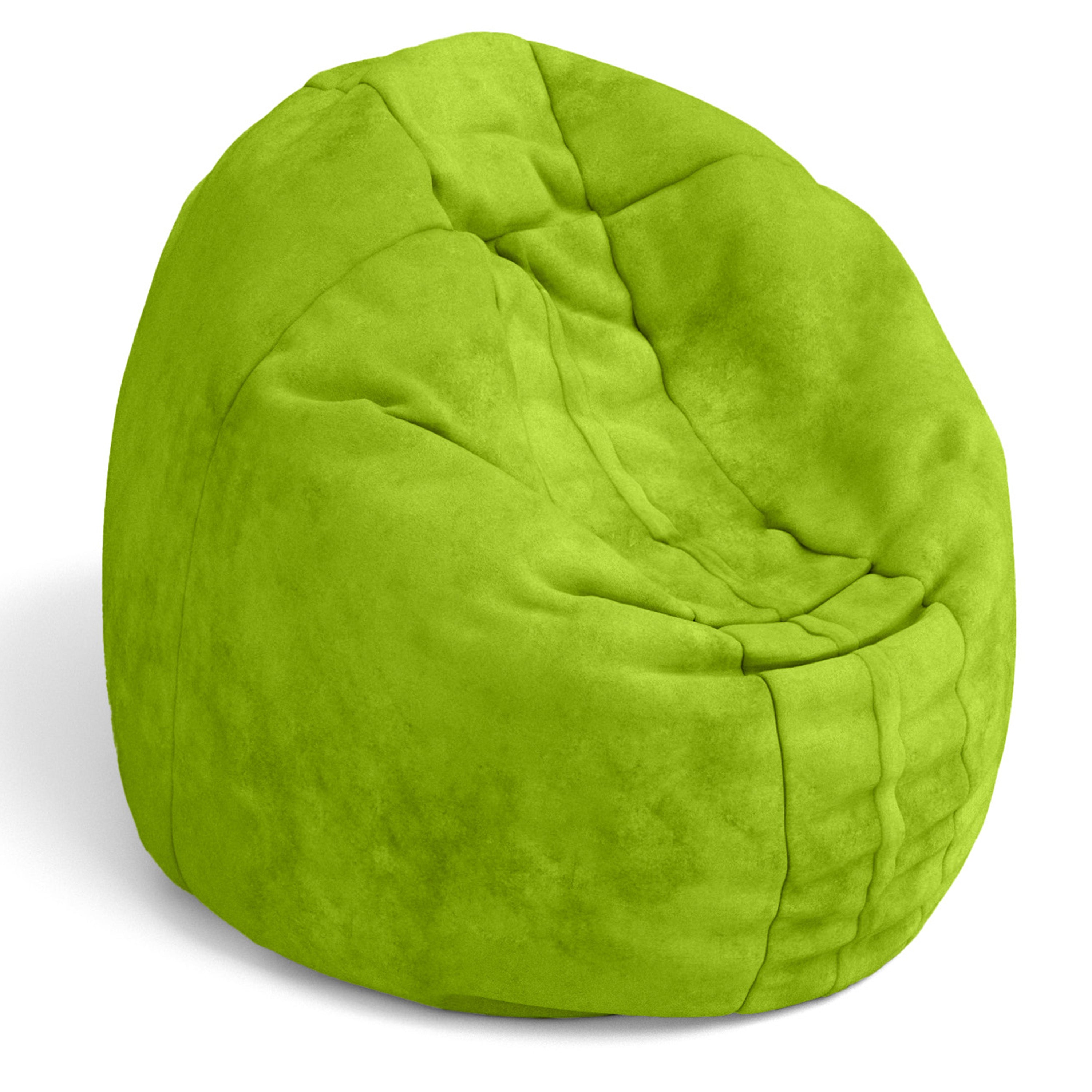 Jaxx Cocoon 4 Foot Bean Bag Chair and Crash Pad, Lime