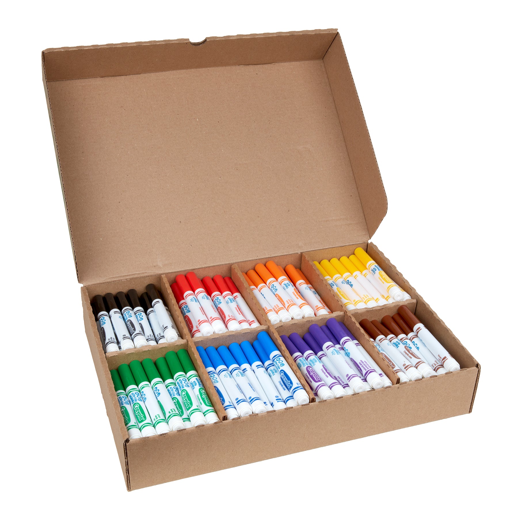 Ultra-Clean Washable Markers Classpack®, Broad Line, 8 Colors, Pack of 200