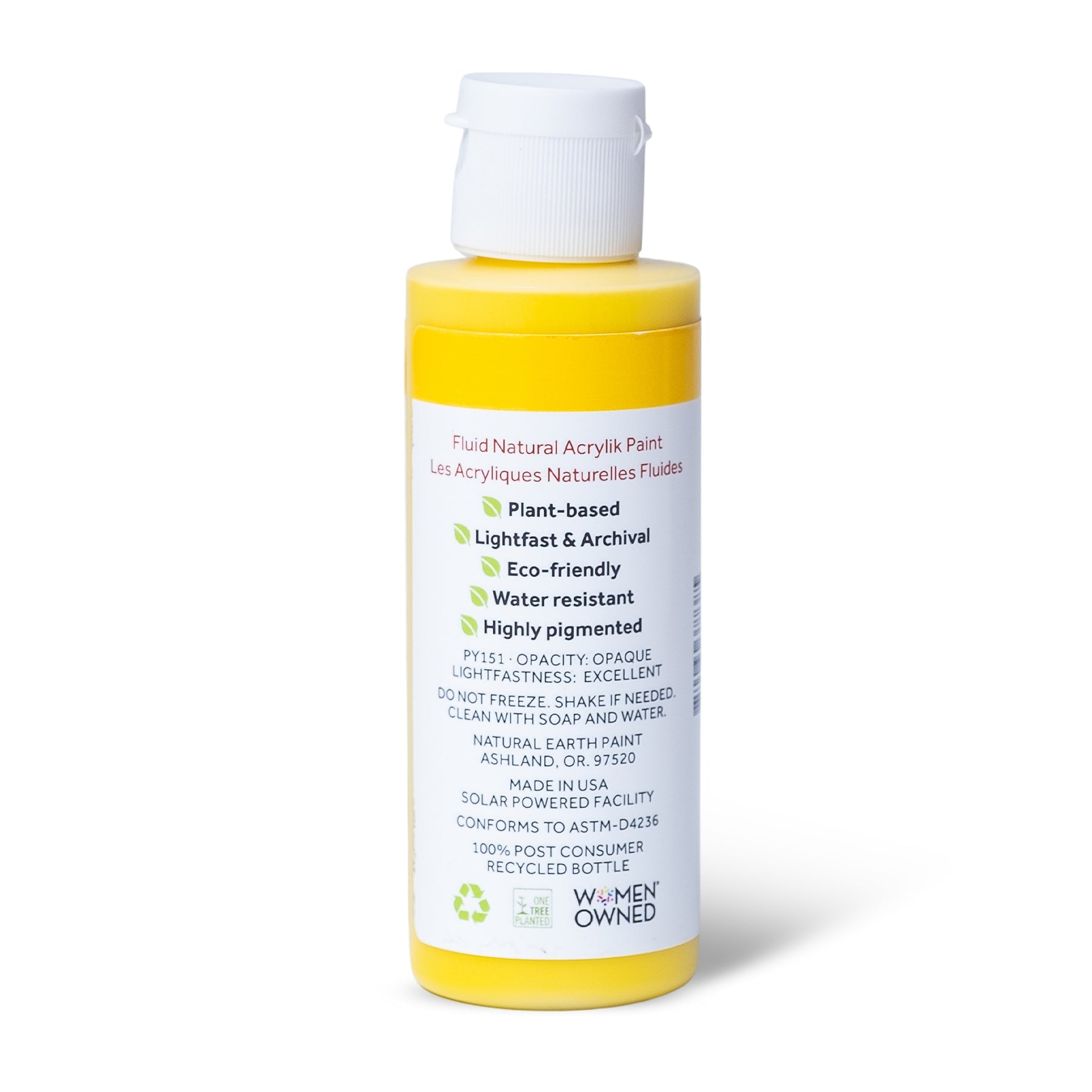 Natural Fluid Acrylik - 4 oz - Brilliant Yellow