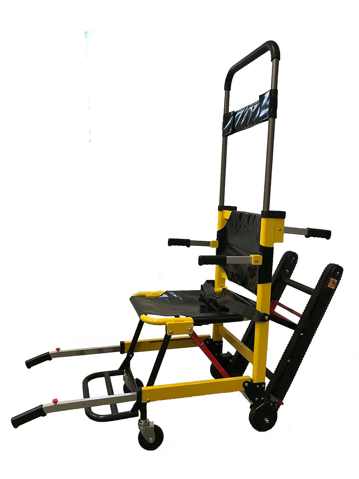 Manual Track Stair Chair-4 Wheels-Yellow