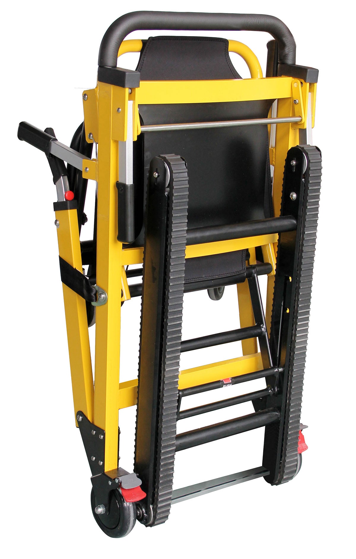 Manual Track Stair Chair-4 Wheels-Yellow