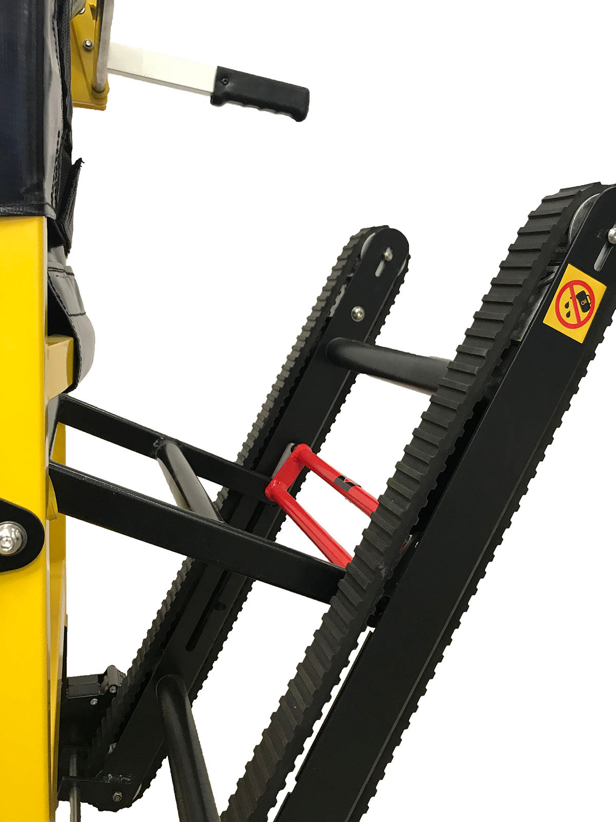 Manual Track Stair Chair-4 Wheels-Yellow