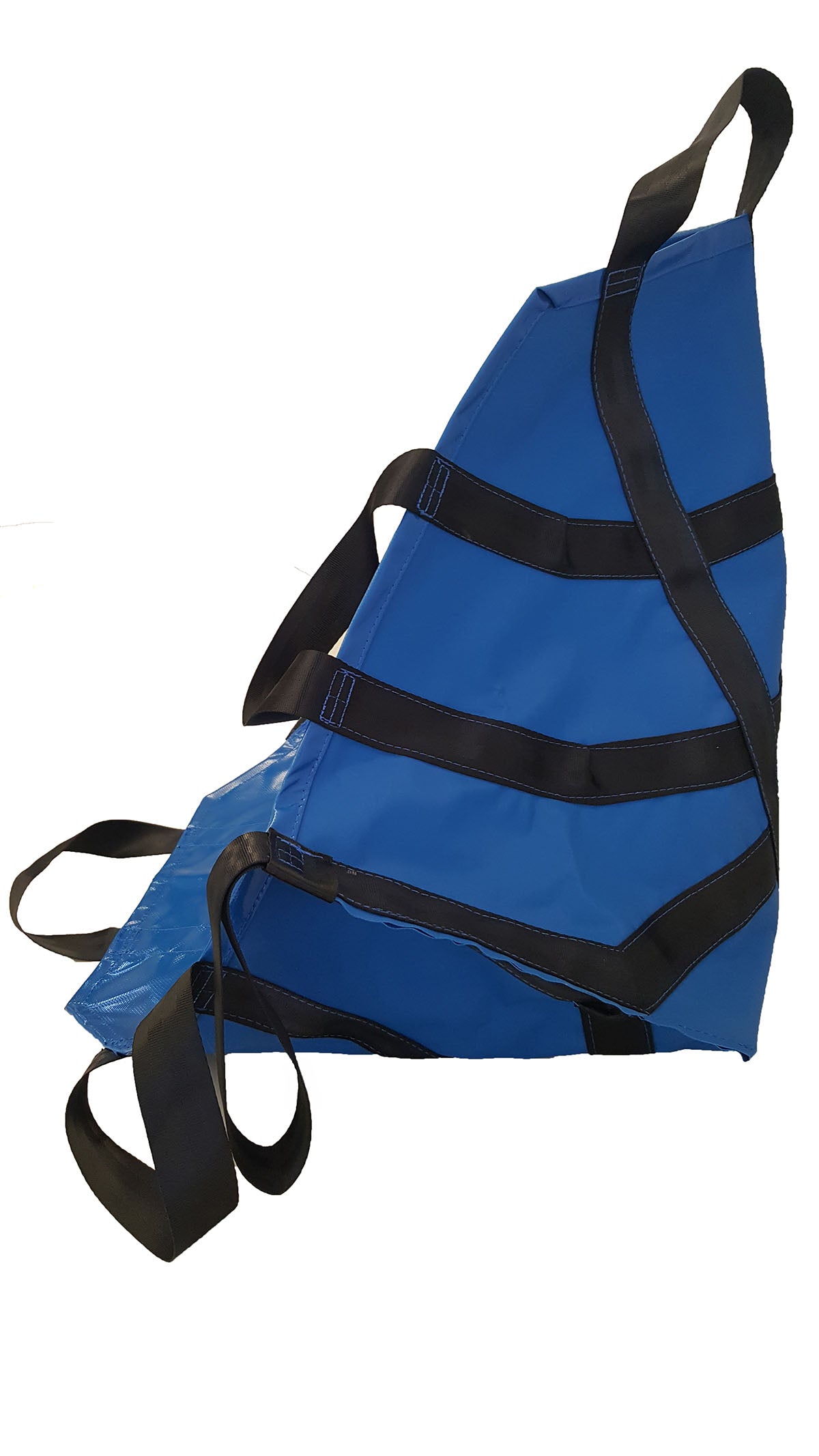 Portable Transport Seat/Chair, All Impervious w/8 Handles, Royal Blue