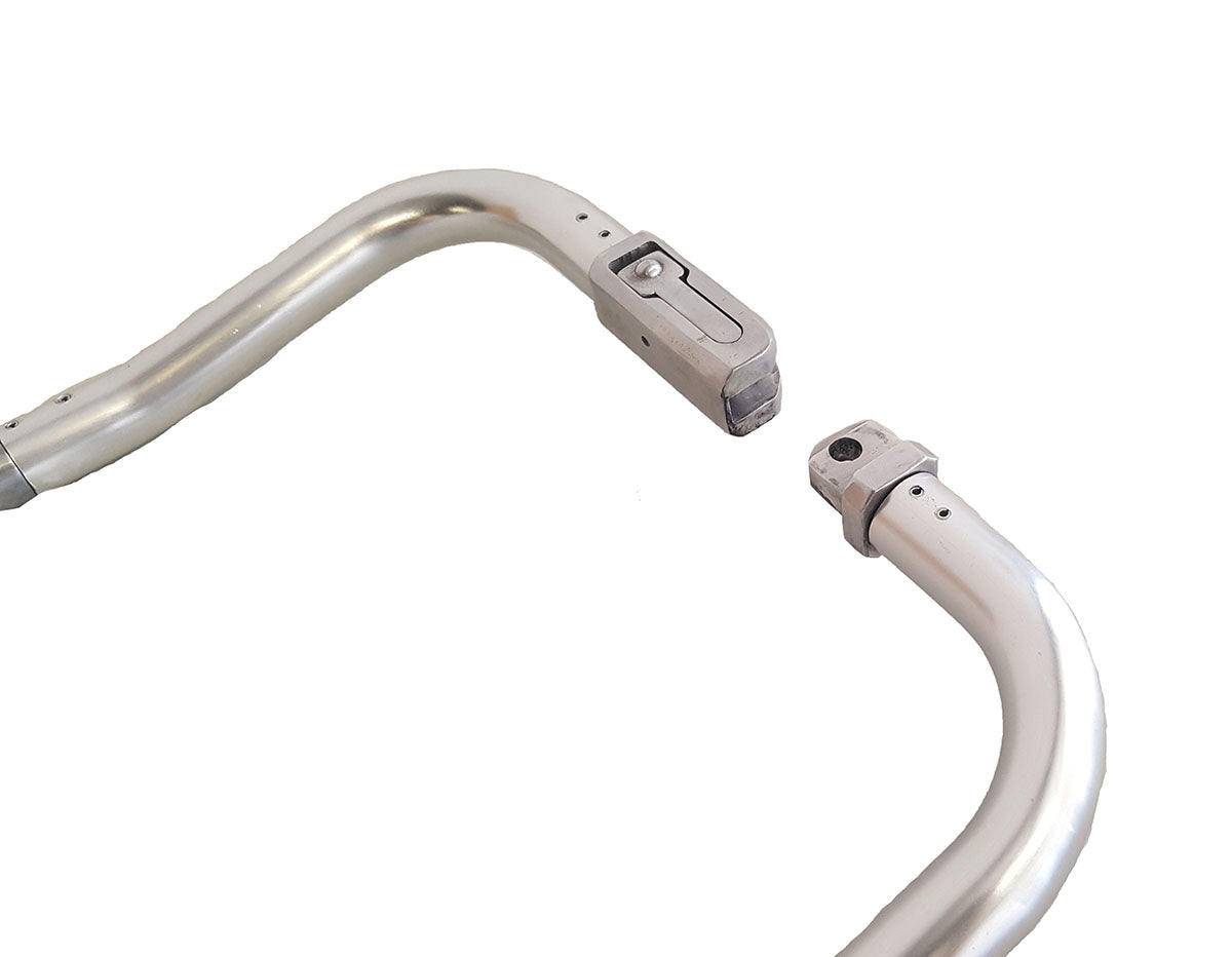 Aluminum Scoop Stretcher-Silver