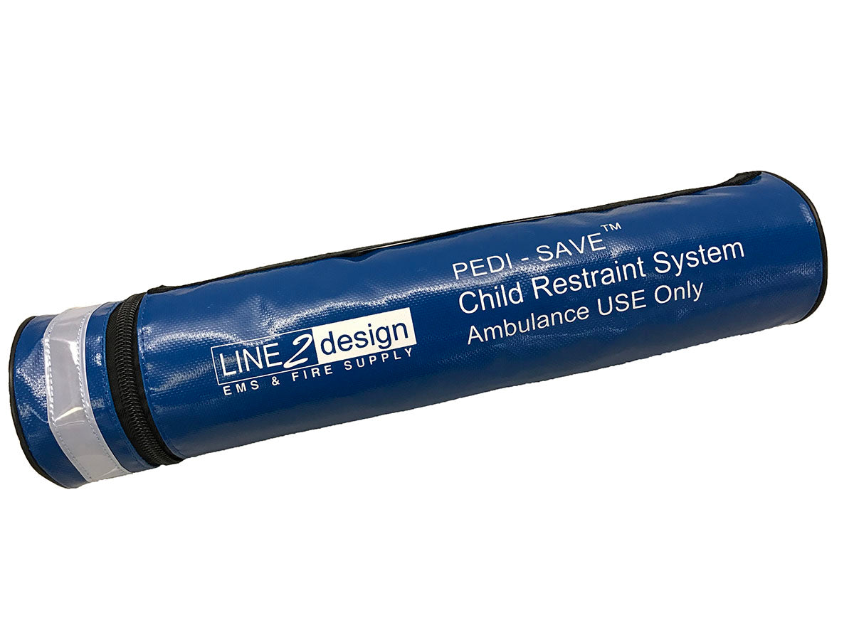 Deluxe Pedi-Save Child Restraint Seat/System-Royal Blue