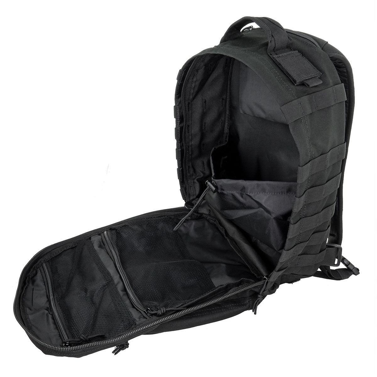 First Aid Kit, Standard Assault Pack, 16" x 11" x 9", Black