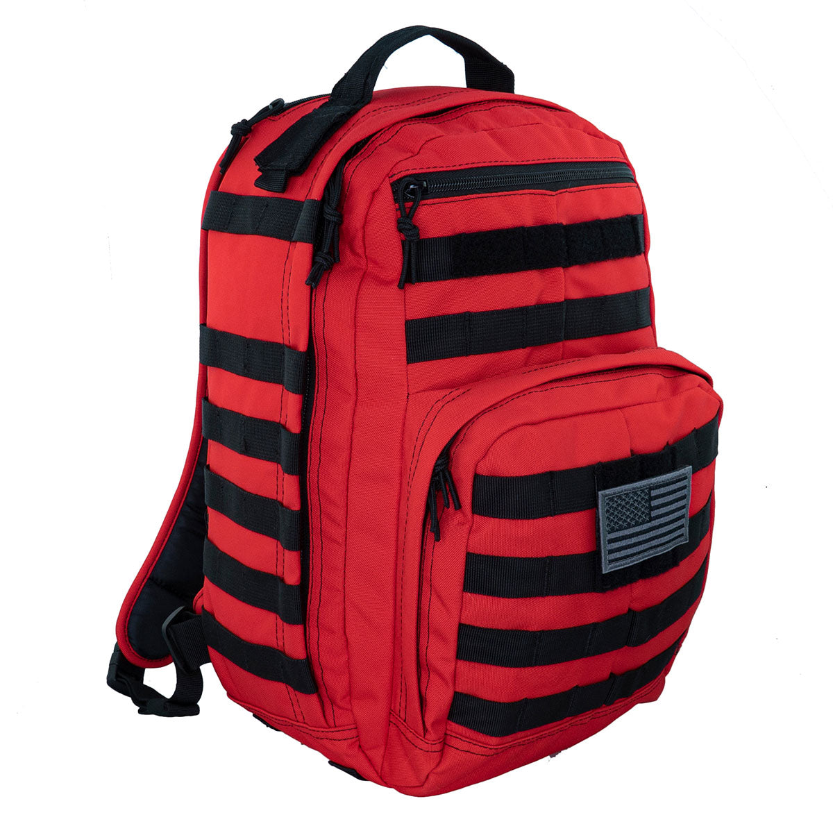 First Aid Kit, Standard Assault Pack, 16" x 11" x 9", Red
