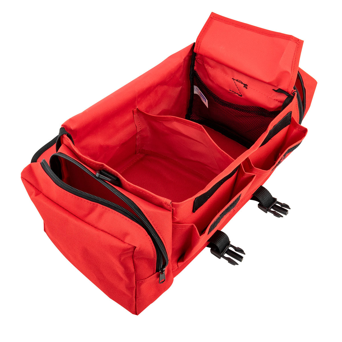 Economic Cab Bag, 13" x 9" x 6", Red