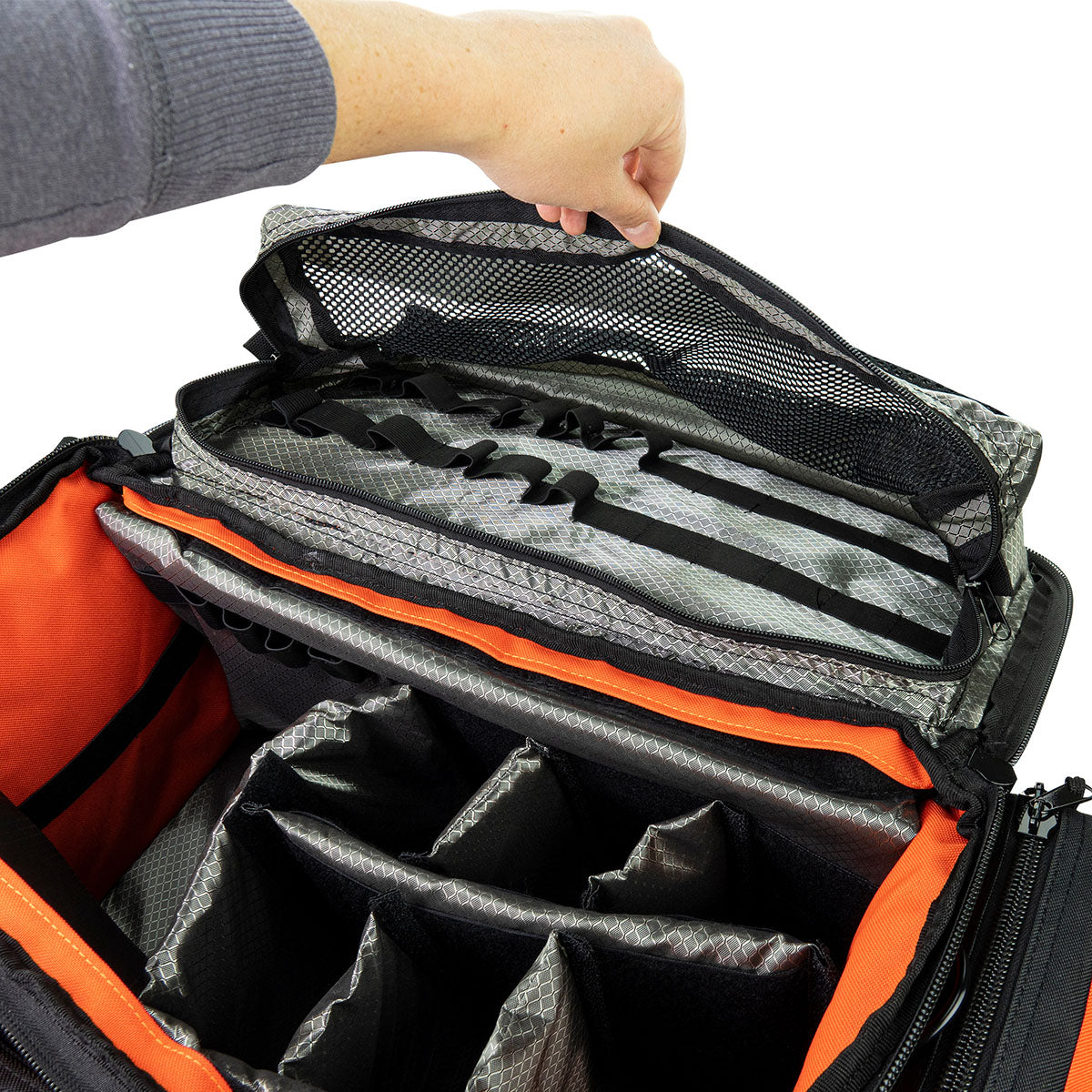 Elite Trauma Bag, 25.25" x 13.75" x 11.50", Orange