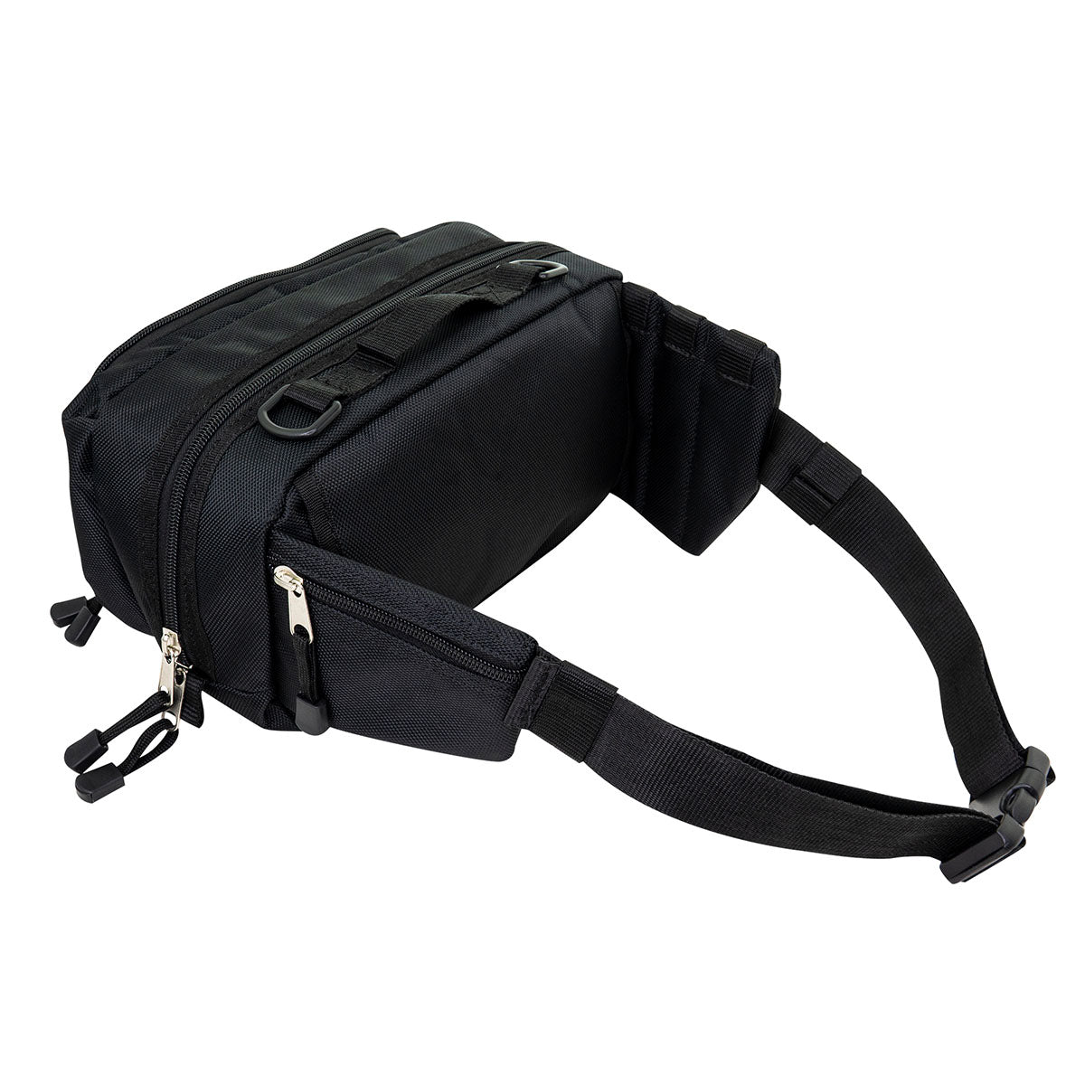 Deluxe First Aid Fanny Pack, 11.5" x 5" x 7.5", Black